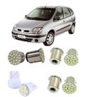 Lâmpadas 22 Led Traseira Seta Ré Freio Scenic 2001 a 2010