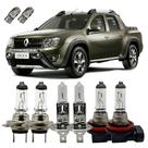 Lâmpadas Alto Baixo Milha Original 3200K Duster Oroch + T10