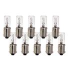 Lâmpadas CEC Industries 120 MB 120 V 3 W T2.5 Ba9s, pacote com 10