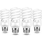 Lâmpadas CFL Barfelty E26 13W 2700K 900lm (pacote com 4)