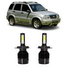LAMPADAS CHEVROLET TRACKER 2001 a 2009 SUPER LED 6000K 4800L