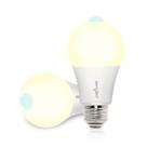 Lâmpadas com sensor de movimento Sengled A19 3000K 800LM 8,8 W, pacote com 2 Lâmpadas com sensor de movimento Sengled A19 3000K 800LM 8,8 W, pacote com 2