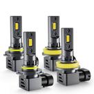 Lâmpadas Combo RCJ H11 9005 200W 60000LM 6000K, pacote com 4