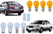 Lampadas corolla 1996 a 2011 lanterna traseira seta ré freio