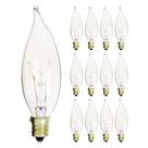 Lâmpadas de candelabro KOR 25W 120V Candelabra Base (E12)