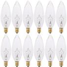 Lâmpadas de candelabro KOR 25W CTC Clear Candelabra E12 120V