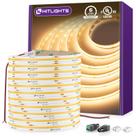 Lâmpadas de faixa de LED HitLights COB Warm White 3000K 10m 24V