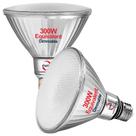 Lâmpadas de inundação LED Explux 300W PAR38 3200lm 3000K, pacote com 2 Lâmpadas de inundação LED Explux 300W PAR38 3200lm 3000K, pacote com 2