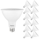 Lâmpadas de inundação Sunco PAR38 LED de 15 W (equivalente a 150 W), pacote com 12 Lâmpadas de inundação Sunco PAR38 LED de 15 W (equivalente a 150 W), pacote com 12
