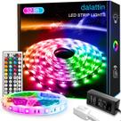 Lâmpadas de LED com controle remoto colorido RGB de 10 m