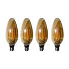 Lampadas De Led Kit 4 Multi Filamento Bivolt 30w Iluminação