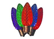 Lâmpadas de Natal multicoloridas LED C9 Holiday Bright Lights 25 ct