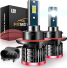 Lâmpadas de Neblina FITMOTORS H13/9008 - 80W 16000 Lumens 6500K
