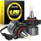 Lâmpadas de neblina LED AUXITO PSX24W 2504 6000LM 6500K, pacote com 2