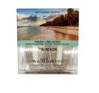 Lâmpadas de recarga de fragrâncias Bath & Body Works Wallflowers Tiki Beach