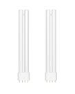 Lâmpadas de reposição Dichroma 18W em forma de H Bug Zapper, pacote x2