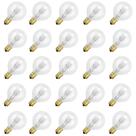 Lâmpadas de reposição Goeszooin G40 5W 120V Incandescentes, pacote com 25