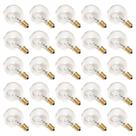 Lâmpadas de reposição Grincentd G40 5W 120V Clear Globe (pacote com 25)