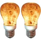 Lâmpadas de sal Himalayan Glow 7W 60W equivalentes a 2 unidades