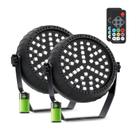 Lâmpadas Estroboscópicas Telbum LED Recarregáveis - RGB 10W - Pacote com 2 Unidades