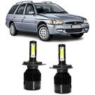 Lampadas Farois Dianteiros FORD ESCORT / SW / VAN ANO Alto Baixo H4 Super Led 6000K 7800 LUMENS 12V Code