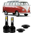 Lampadas farois volks kombi ano 1985 ate 2013 4300k