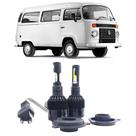 Lampadas farois volks kombi ano 1985 ate 2013 6000k 12v