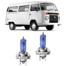 Lampadas farois volks kombi ano 1985 ate 2013 super branca