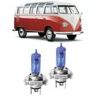 Lampadas farois volkswagem kombi ano 1985 ate 2013 8500k Lampadas farois volkswagem kombi ano 1985 ate 2013 8500k
