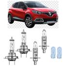 Lampadas farol alto captur 2017 halogenas amarelas