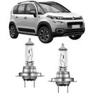 Lampadas farol alto citroen aircross 2017 adiante h7