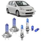 Lampadas farol alto fit 2003 04 05 06 07 2008 efeito xenon Lampadas farol alto fit 2003 04 05 06 07 2008 efeito xenon