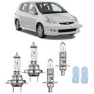 Lampadas Farol Alto Fit 2003 04 05 06 07 2008 Halogenas Amarelas