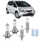 Lampadas farol alto fit 2009 10 11 12 13 14 15 halogenas amarelas Lampadas farol alto fit 2009 10 11 12 13 14 15 halogenas amarelas