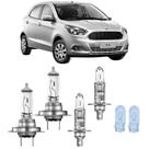 Lampadas Farol Alto Ka 2015 16 17 18 2019 Halogenas Amarelas