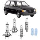 Lampadas Farol Alto Uno todos Halogenas Amarelas
