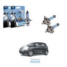 Lâmpadas Farol Chery S18 Philips H4 BlueVision