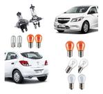 Lâmpadas Farol E Lanternas Onix 2013 A 2019 - Kit Completo