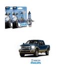 Lâmpadas Farol Ford F-250 Philips H4 BlueVision