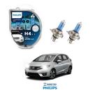 Lâmpadas Farol Honda Fit Philips H4 CrystalVision