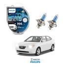 Lâmpadas Farol Hyundai Accent Philips H4 CrystalVision