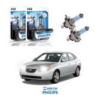 Lâmpadas Farol Hyundai Elantra Philips H4 BlueVision