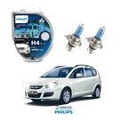 Lâmpadas Farol JAC J6 Philips H4 CrystalVision