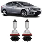 Lampadas farol milha honda new civic lxs 2012 ate 2012 h11