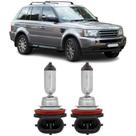 Lampadas farol milha land rover range e sport 2003 ate 2012