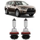 Lampadas farol milha mitsubishi outlander 2010 ate 2013 h11