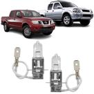 Lampadas farol milha nissan frontier todos h3