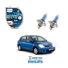 Lâmpadas Farol Nissan Tiida Philips H4 CrystalVision