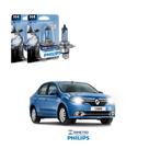 Lâmpadas Farol RENAULT Logan Philips H4 BlueVision