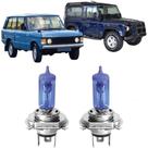 Lampadas farol super branca land rover range rover 1994 ate 2000 h4